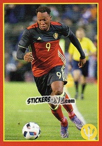 Figurina Romelu Lukaku 3 - Belgian Red Devils 2016 #Tousenfrance - Panini