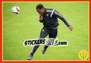 Sticker Romelu Lukaku 6 - Belgian Red Devils 2016 #Tousenfrance n. 229 - Panini