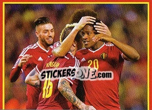 Sticker Figurina 231 - Belgian Red Devils 2016 #Tousenfrance n. 231 - Panini