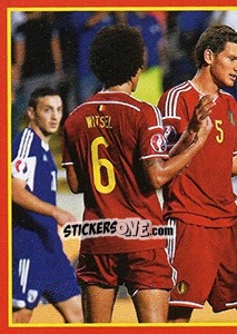 Sticker Figurina 234 - Belgian Red Devils 2016 #Tousenfrance n. 234 - Panini