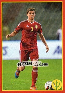 Cromo Figurina 237 - Belgian Red Devils 2016 #Tousenfrance n. 237 - Panini
