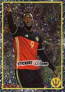 Sticker Figurina 242 - Belgian Red Devils 2016 #Tousenfrance n. 242 - Panini