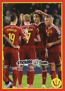 Figurina Figurina 248 - Belgian Red Devils 2016 #Tousenfrance - Panini