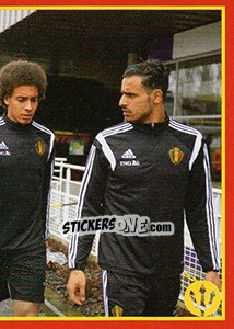 Sticker Figurina 254 - Belgian Red Devils 2016 #Tousenfrance n. 254 - Panini