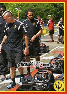 Sticker Figurina 256 - Belgian Red Devils 2016 #Tousenfrance n. 256 - Panini