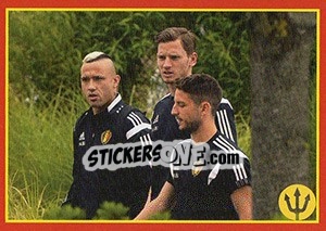 Sticker Figurina 258 - Belgian Red Devils 2016 #Tousenfrance n. 258 - Panini