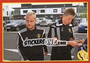 Sticker Figurina 259 - Belgian Red Devils 2016 #Tousenfrance n. 259 - Panini