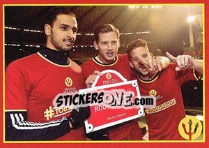 Sticker Figurina 261 - Belgian Red Devils 2016 #Tousenfrance n. 261 - Panini