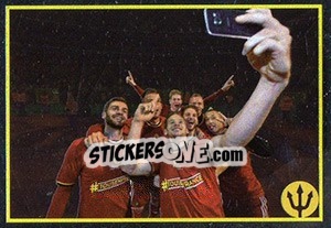 Sticker Figurina 265 - Belgian Red Devils 2016 #Tousenfrance n. 265 - Panini
