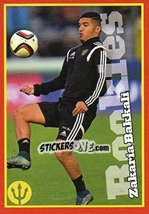Sticker Zakaria Bakkali - Belgian Red Devils 2016 #Tousenfrance n. 273 - Panini