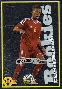 Sticker Charles Musonda - Belgian Red Devils 2016 #Tousenfrance n. 277 - Panini