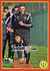 Sticker Figurina 281 - Belgian Red Devils 2016 #Tousenfrance n. 281 - Panini