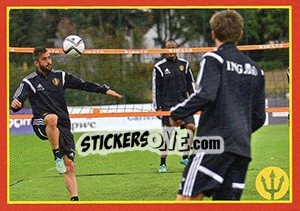 Sticker Figurina 282 - Belgian Red Devils 2016 #Tousenfrance n. 282 - Panini