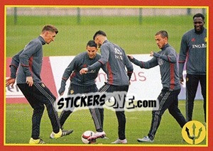 Sticker Figurina 283 - Belgian Red Devils 2016 #Tousenfrance n. 283 - Panini