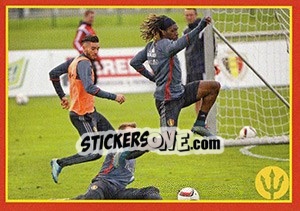Sticker Figurina 286 - Belgian Red Devils 2016 #Tousenfrance n. 286 - Panini