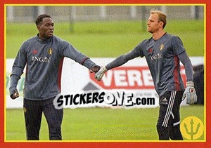 Sticker Figurina 287 - Belgian Red Devils 2016 #Tousenfrance n. 287 - Panini