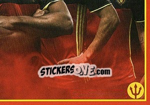 Sticker Figurina 306 - Belgian Red Devils 2016 #Tousenfrance - Panini