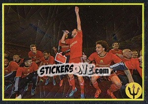 Sticker Figurina 307 - Belgian Red Devils 2016 #Tousenfrance n. 307 - Panini
