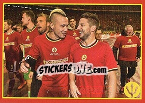 Sticker Figurina 308 - Belgian Red Devils 2016 #Tousenfrance - Panini