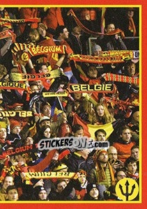 Figurina Figurina 314 - Belgian Red Devils 2016 #Tousenfrance - Panini