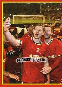 Sticker Figurina 316 - Belgian Red Devils 2016 #Tousenfrance n. 316 - Panini