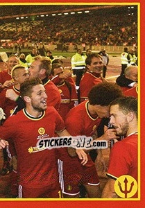 Sticker Figurina 317 - Belgian Red Devils 2016 #Tousenfrance n. 317 - Panini