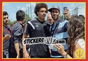 Sticker Witsel - Belgian Red Devils 2016 #Tousenfrance n. 318 - Panini