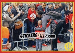 Sticker Figurina 320 - Belgian Red Devils 2016 #Tousenfrance n. 320 - Panini