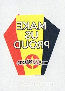 Sticker Tatoo 5 - Belgian Red Devils 2016 #Tousenfrance n. T5 - Panini