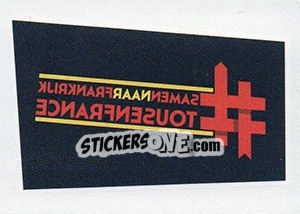 Sticker Tatoo 6 - Belgian Red Devils 2016 #Tousenfrance n. T6 - Panini