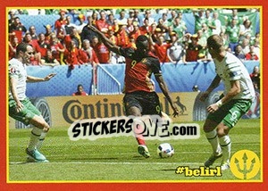 Sticker Figurina X4 - Belgian Red Devils 2016 #Tousenfrance n. X4 - Panini