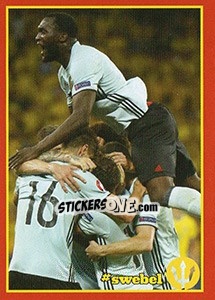 Sticker Figurina X10 - Belgian Red Devils 2016 #Tousenfrance n. X10 - Panini