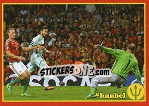 Sticker Figurina X17 - Belgian Red Devils 2016 #Tousenfrance n. X17 - Panini