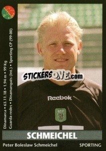 Sticker Schmeichel - Futebol 2000-2001 - Panini