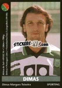 Sticker Dimas - Futebol 2000-2001 - Panini