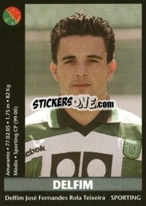 Sticker Delfim - Futebol 2000-2001 - Panini