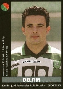 Sticker Delfim - Futebol 2000-2001 n. 8 - Panini