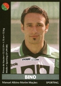 Sticker Bino - Futebol 2000-2001 n. 13 - Panini
