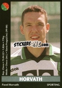Sticker Horvath - Futebol 2000-2001 - Panini
