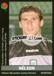 Sticker Nelson - Futebol 2000-2001 - Panini