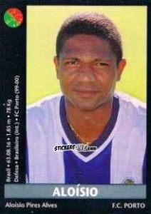Sticker Aloisio - Futebol 2000-2001 n. 22 - Panini