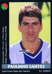 Sticker Paulinho Santos - Futebol 2000-2001 n. 25 - Panini