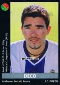 Sticker Deco - Futebol 2000-2001 n. 26 - Panini