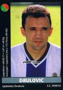 Sticker Drulovic - Futebol 2000-2001 n. 27 - Panini