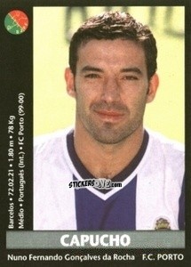 Sticker Capucho - Futebol 2000-2001 n. 28 - Panini