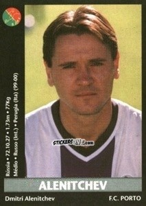Sticker Alenitchev - Futebol 2000-2001 n. 30 - Panini