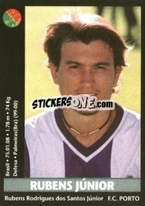 Cromo Rubens Junior - Futebol 2000-2001 - Panini