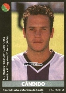 Sticker Candido - Futebol 2000-2001 n. 34 - Panini