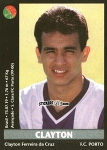 Sticker Clayton - Futebol 2000-2001 n. 35 - Panini