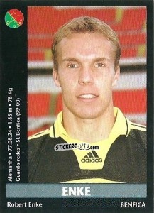 Sticker Enke - Futebol 2000-2001 n. 37 - Panini